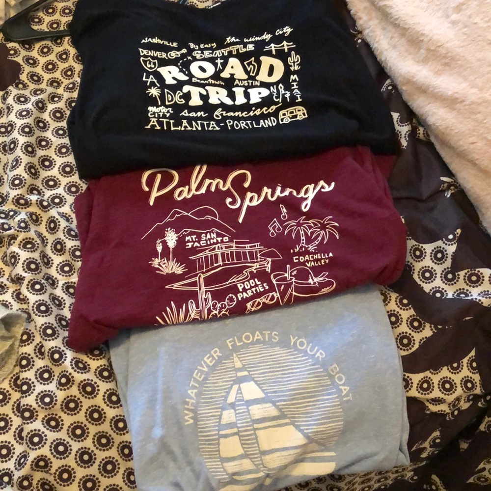 Set of old navy traffic t shirts